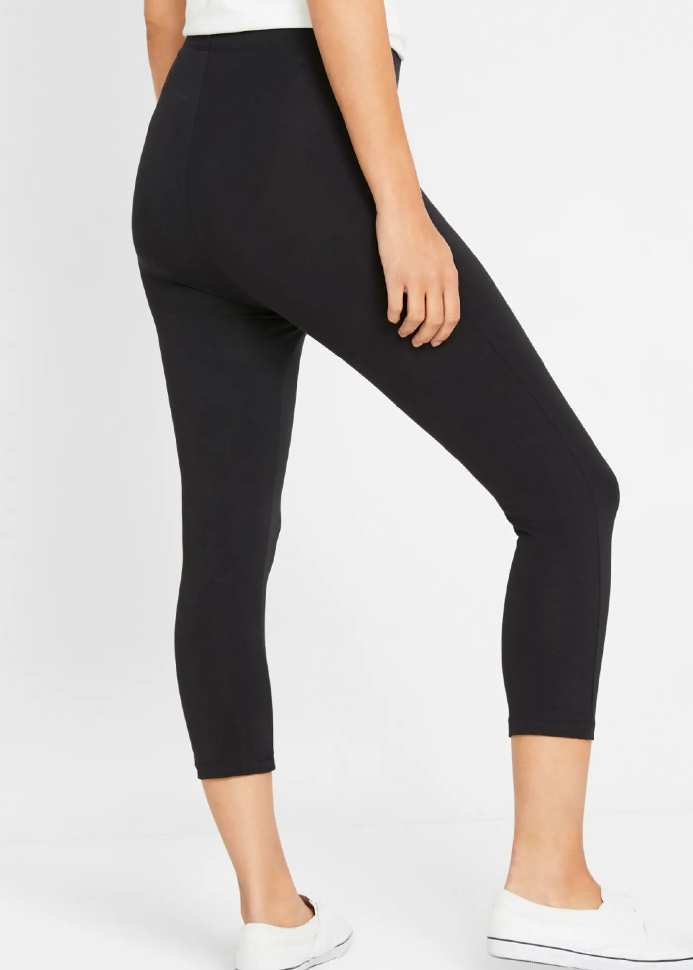 Best Leggings capri con cinturilla cómoda Mujer Básicos|Pantalones