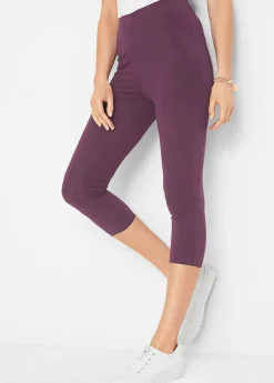 Sale Leggings capri con cinturilla cómoda Mujer Básicos|Pantalones