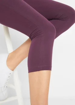 Sale Leggings capri con cinturilla cómoda Mujer Básicos|Pantalones