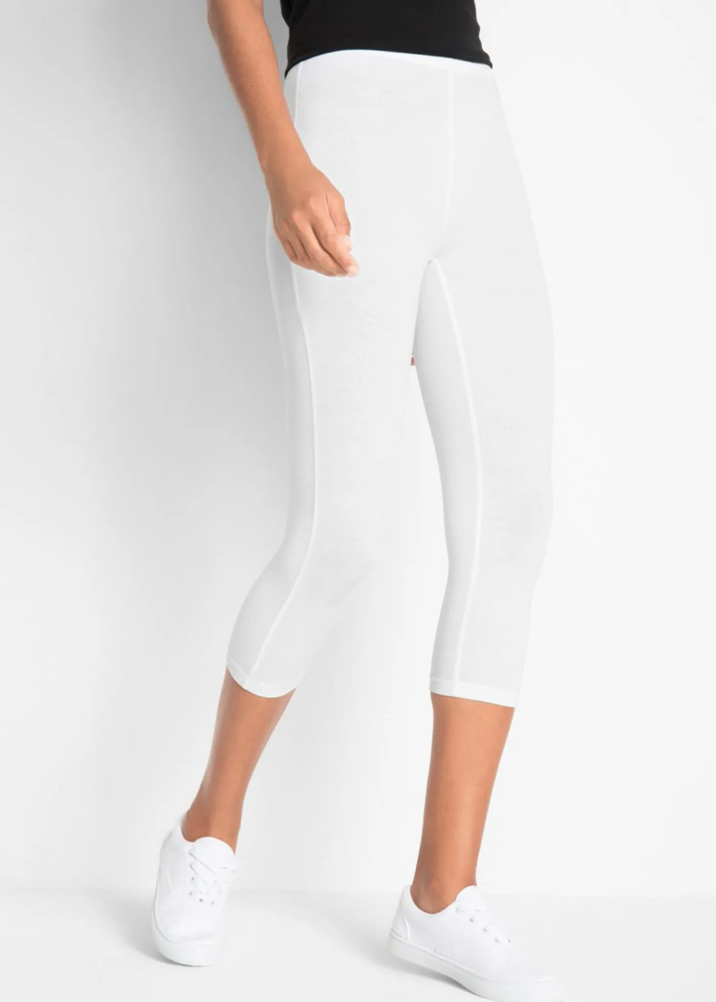 Clearance Leggings capri de corte ajustado (2 unidades) Mujer Básicos|Pantalones
