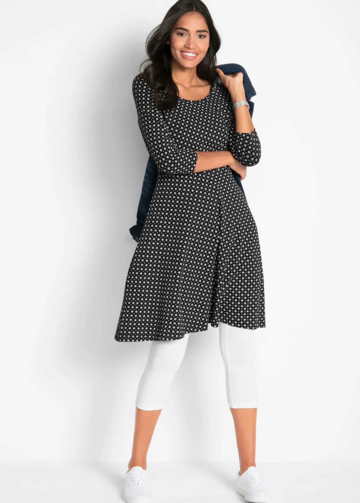Clearance Leggings capri de corte ajustado (2 unidades) Mujer Básicos|Pantalones