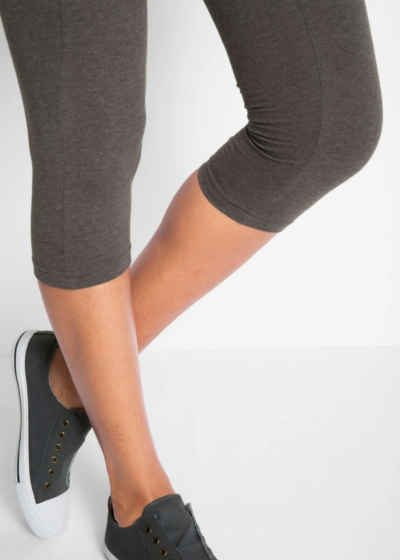New Leggings capri de corte ajustado (2 unidades) Mujer Básicos|Pantalones