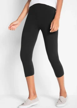 Leggings capri de corte ajustado (2 unidades) Mujer Básicos|Pantalones