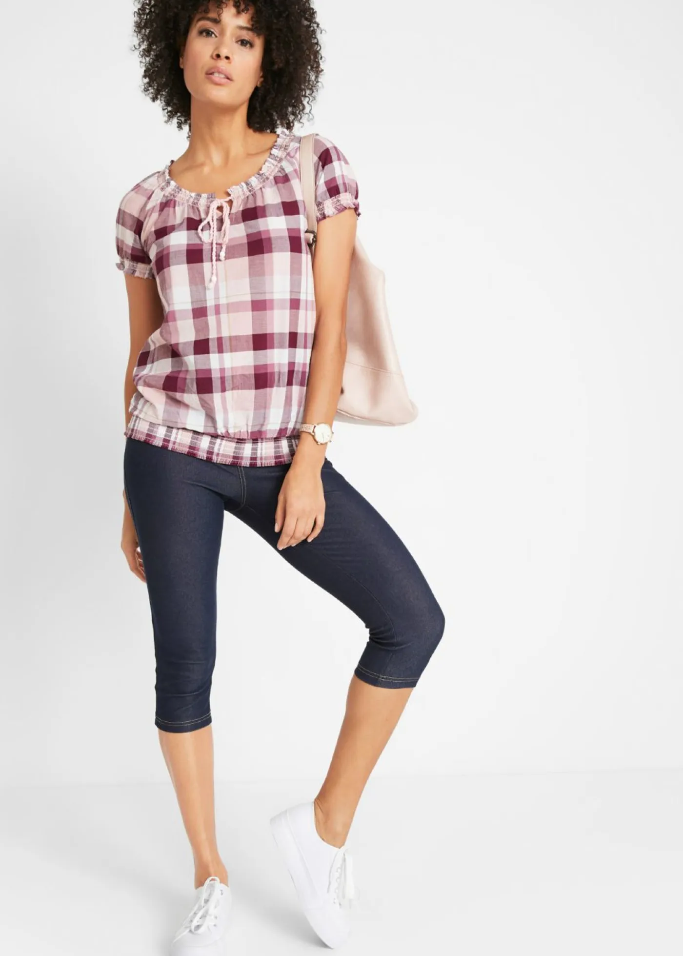 Online Leggings capri efecto vaquero Mujer Pantalones