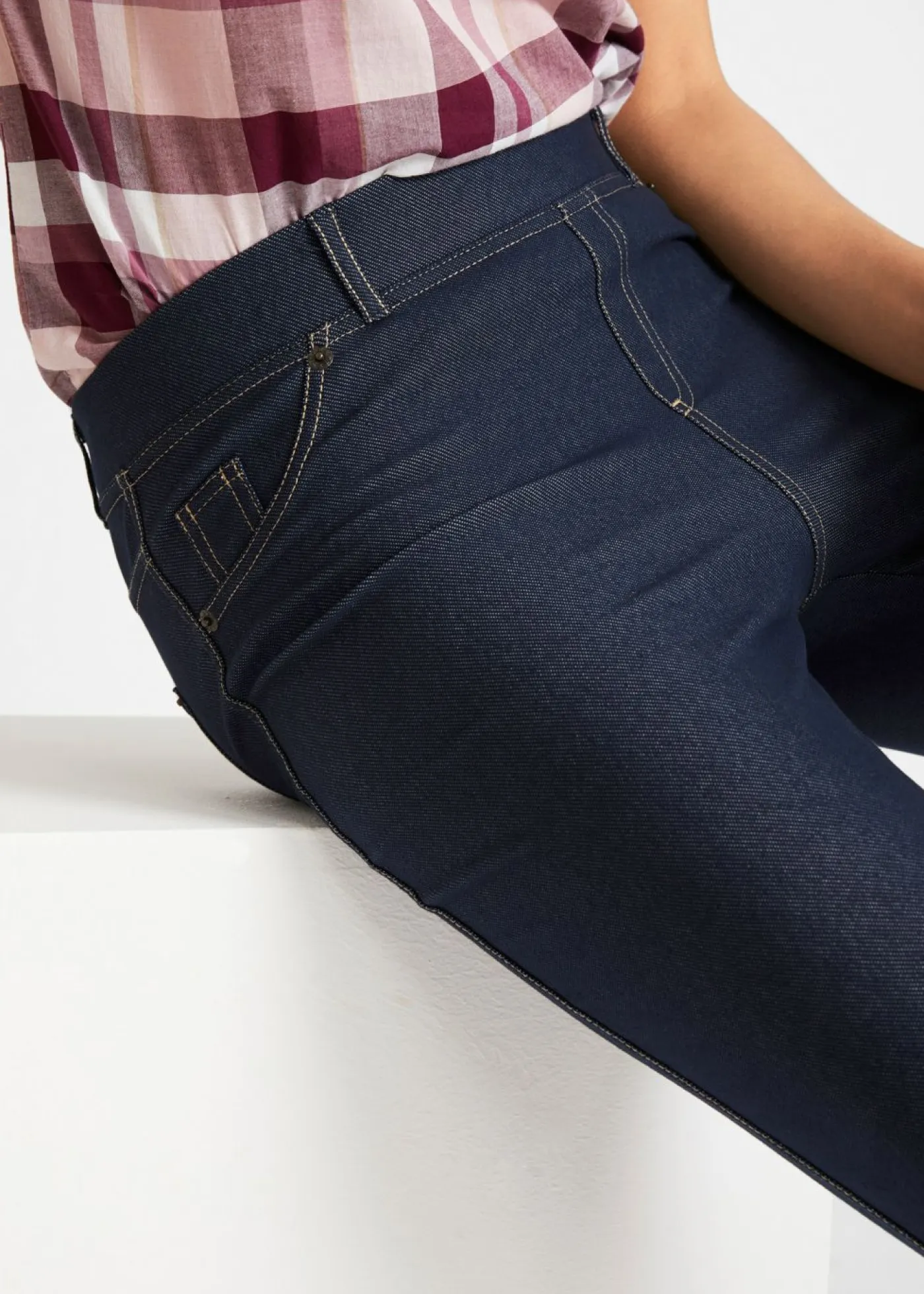 Online Leggings capri efecto vaquero Mujer Pantalones