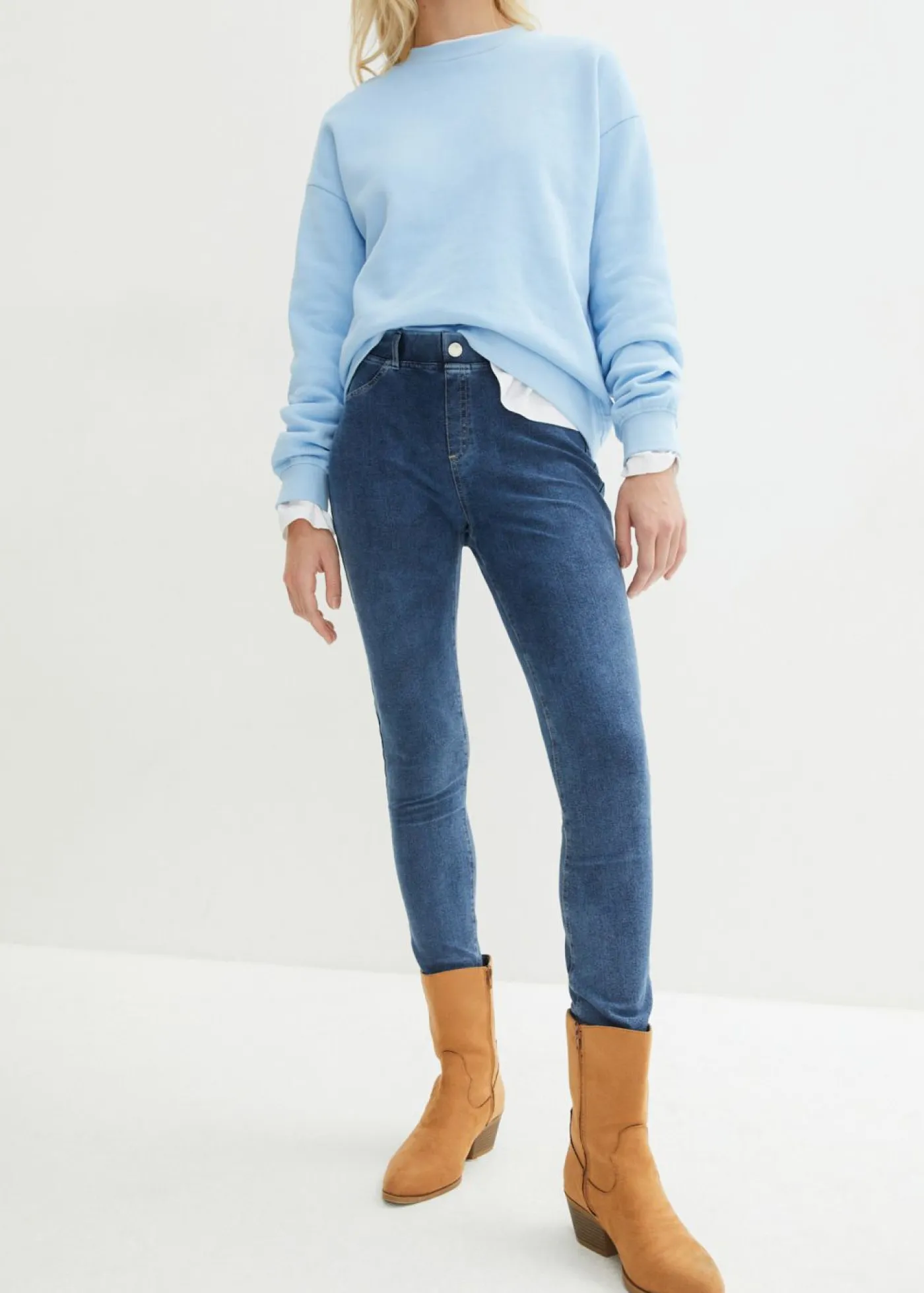 Best Leggings con aspecto de vaquero Mujer Pantalones