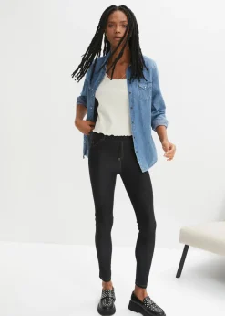 Sale Leggings con aspecto de vaquero Mujer Pantalones