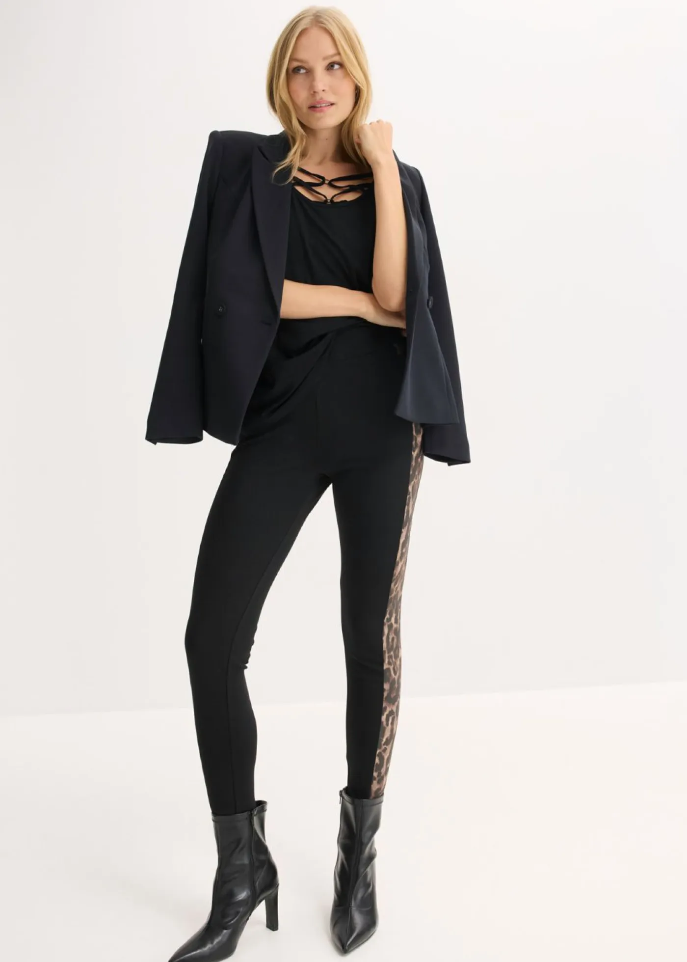 Sale Leggings con talle alto Mujer Pantalones|Novedades