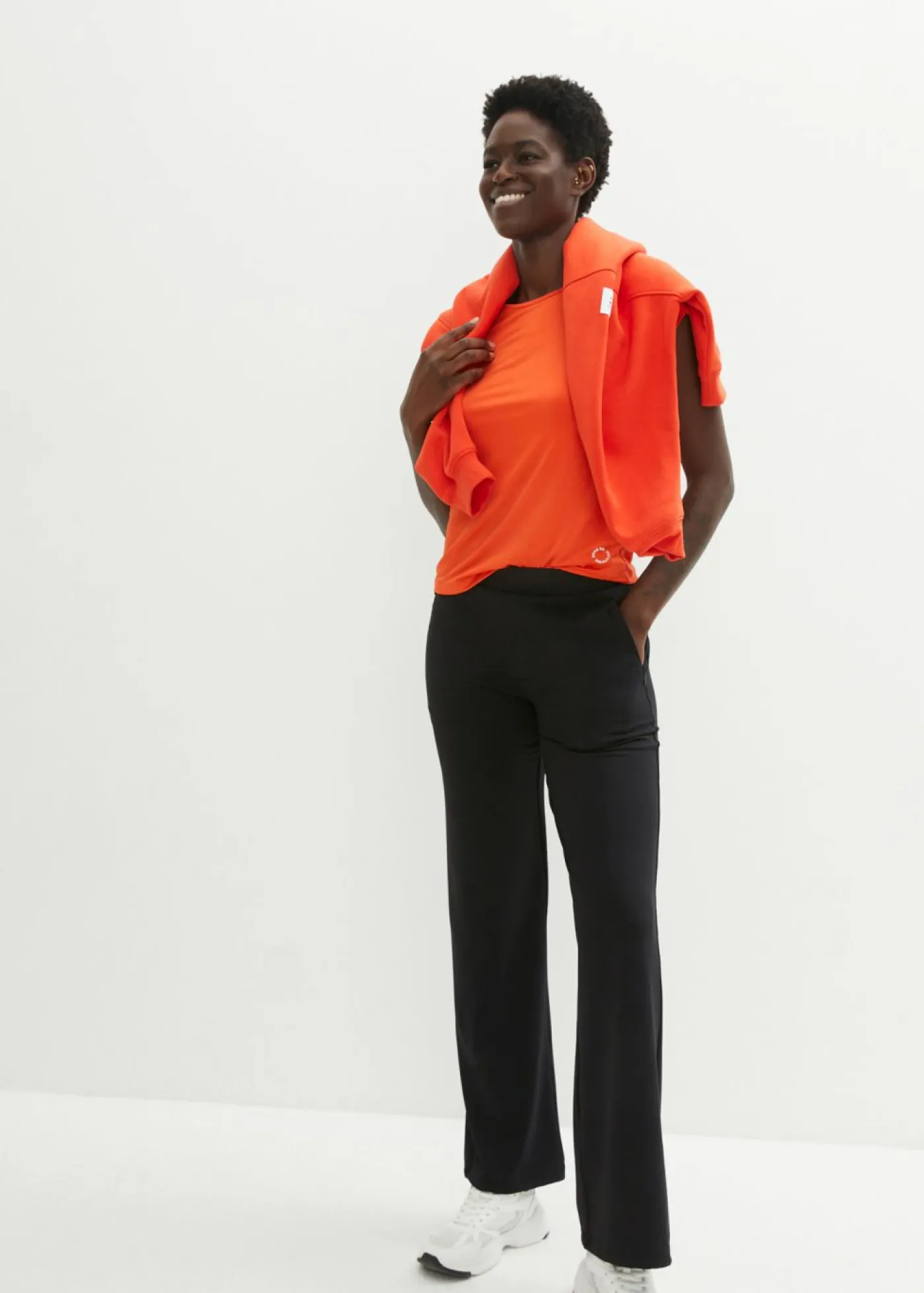 Sale Leggings deportivos todoterreno con bolsillos con cremallera Mujer Ropa Cómoda|Pantalones