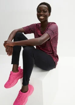New Leggings deportivos ultrasuaves hasta el tobillo con bolsillos laterales Mujer Ropa Deportiva|Pantalones