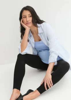 Hot Leggings premamá de suave algodón orgánico Mujer Premamá