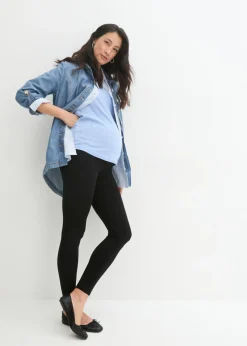 Hot Leggings premamá de suave algodón orgánico Mujer Premamá