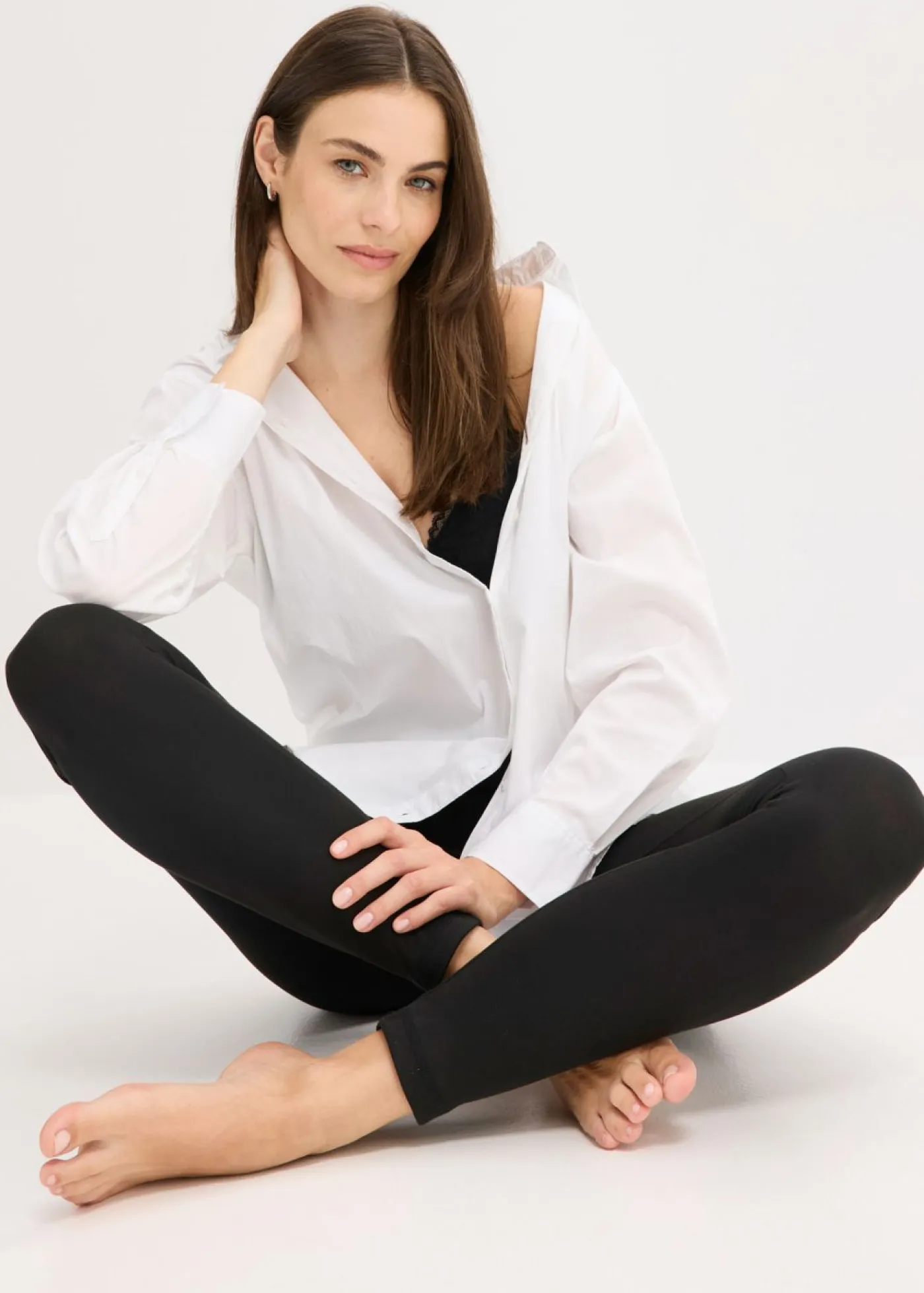 Sale Leggings suaves Mujer Medias, Panties Y Calcetines|Pantalones