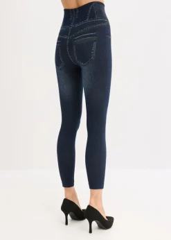 Discount Leggings tipo medias, moldeadores, en look vaquero Mujer Ropa Interior Moldeadora|Medias, Panties Y Calcetines