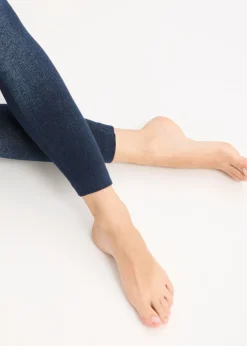 Discount Leggings tipo medias, moldeadores, en look vaquero Mujer Ropa Interior Moldeadora|Medias, Panties Y Calcetines