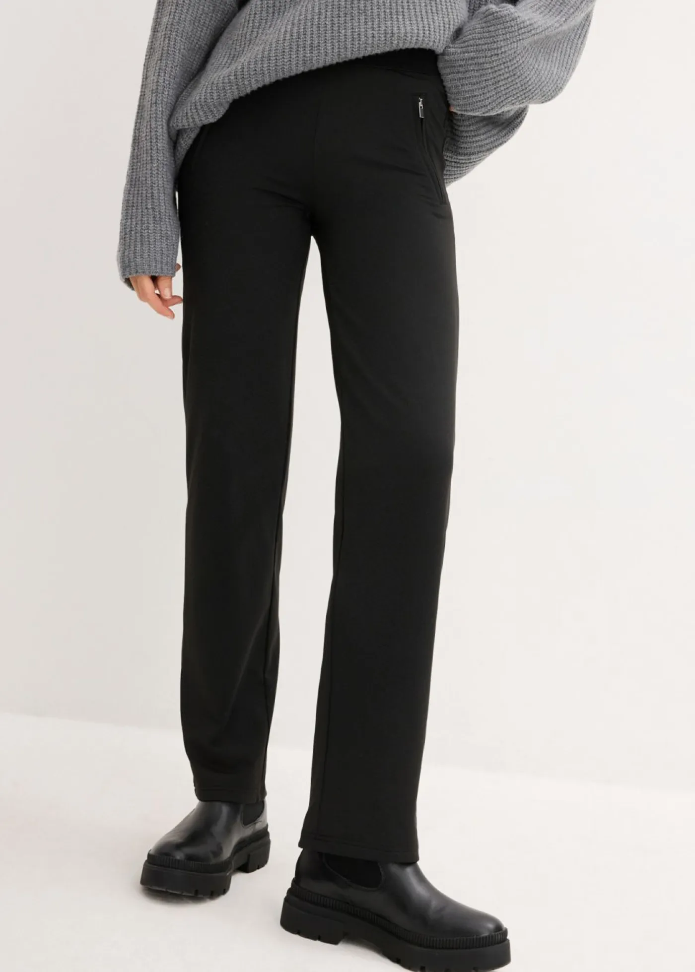 Clearance Leggings térmico con bolsillos con cremallera Mujer Pantalones