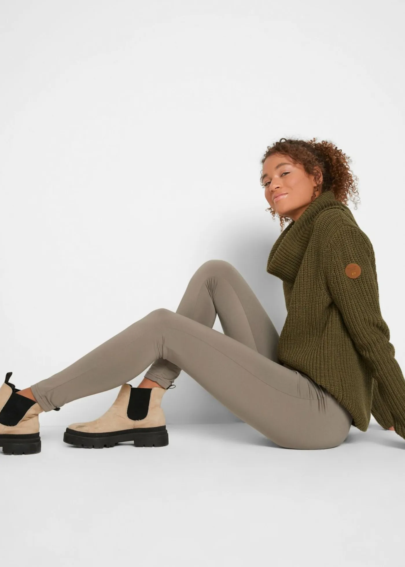 Online Leggings térmicos con cinturilla cómoda Mujer Ropa Térmica|Pantalones