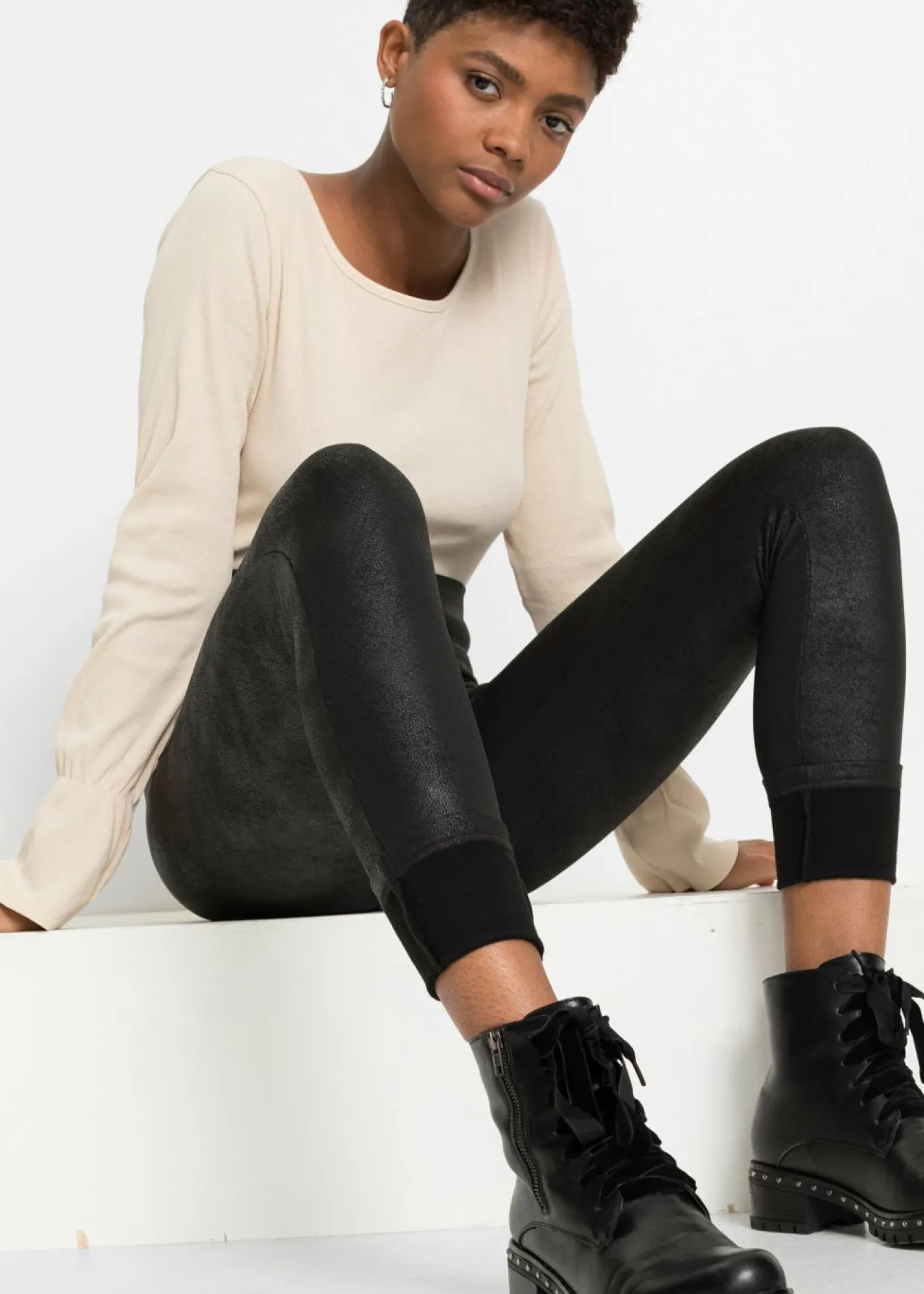Outlet Leggings térmicos con revestimiento Mujer Pantalones|Ropa Térmica