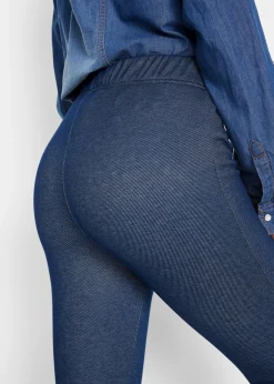 New Leggings vaqueros térmicos suaves Mujer Ropa Térmica|Pantalones