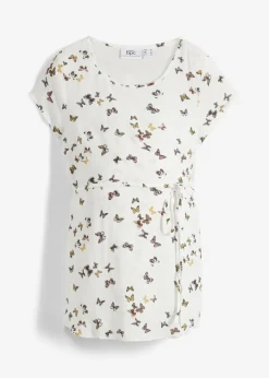 Ligera blusa premamá de viscosa Mujer Premamá