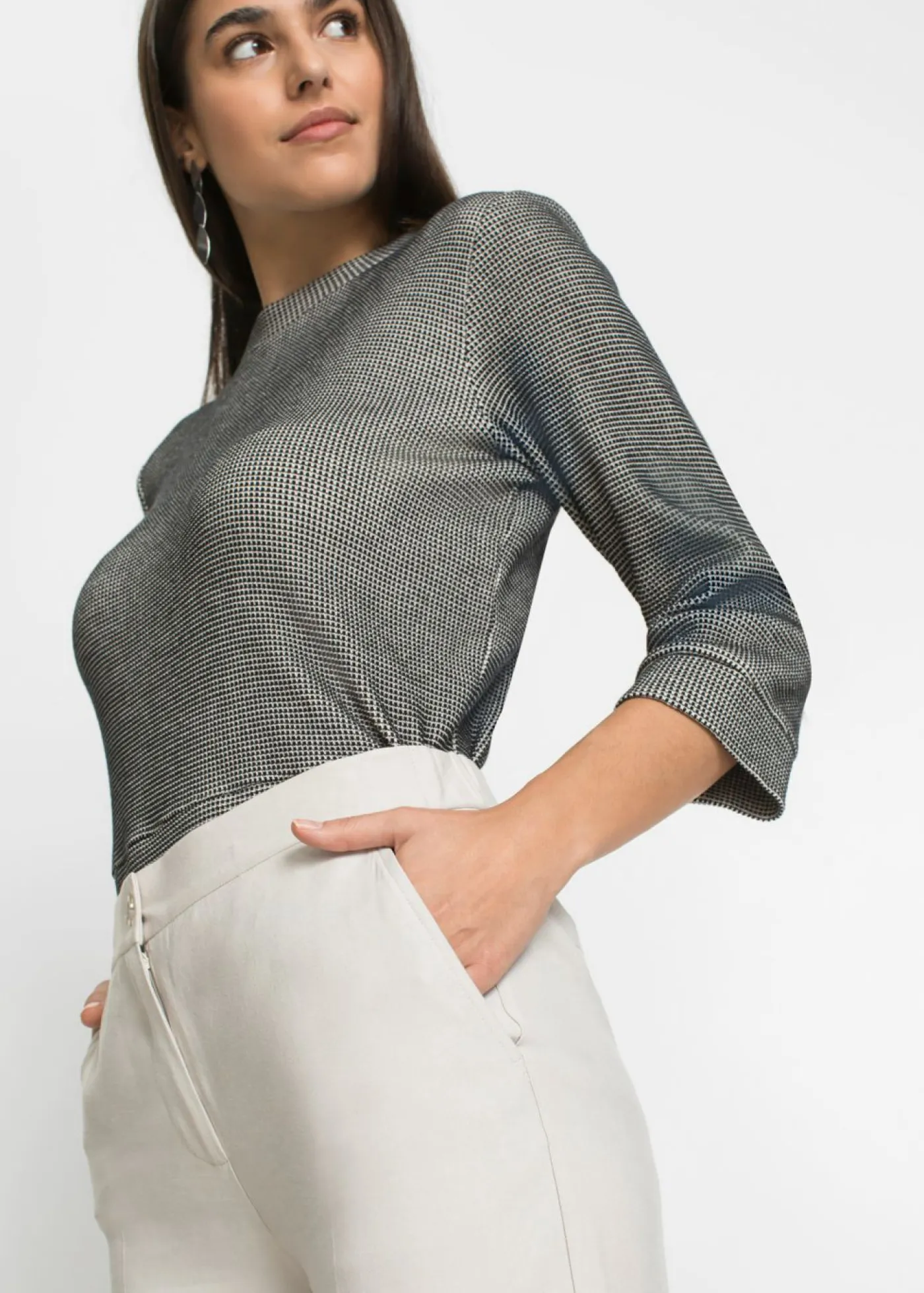 Discount Ligero pantalón Marlene con viscosa Mujer Pantalones|Novedades