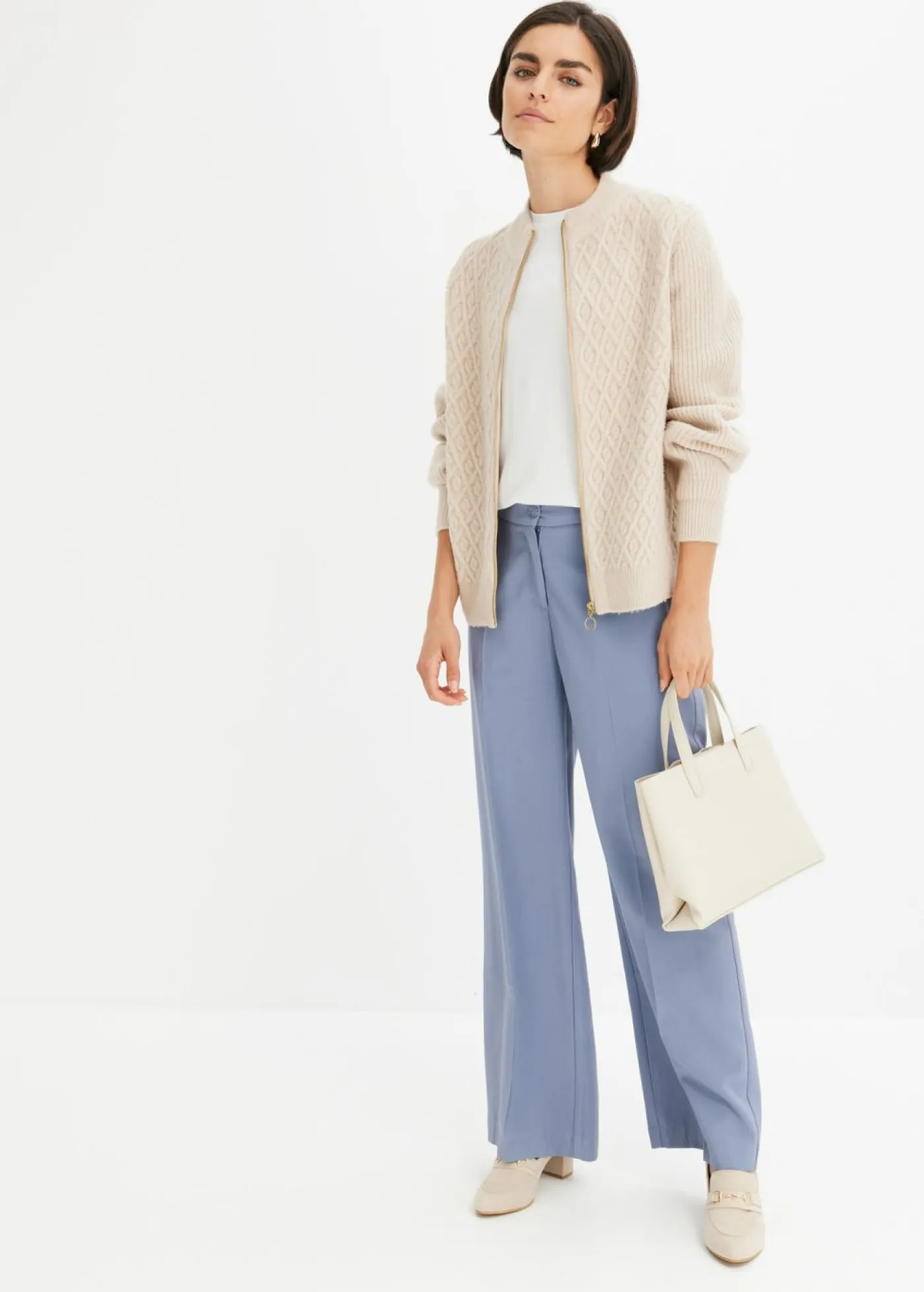 Best Ligero pantalón Marlene con viscosa Mujer Pantalones|Novedades