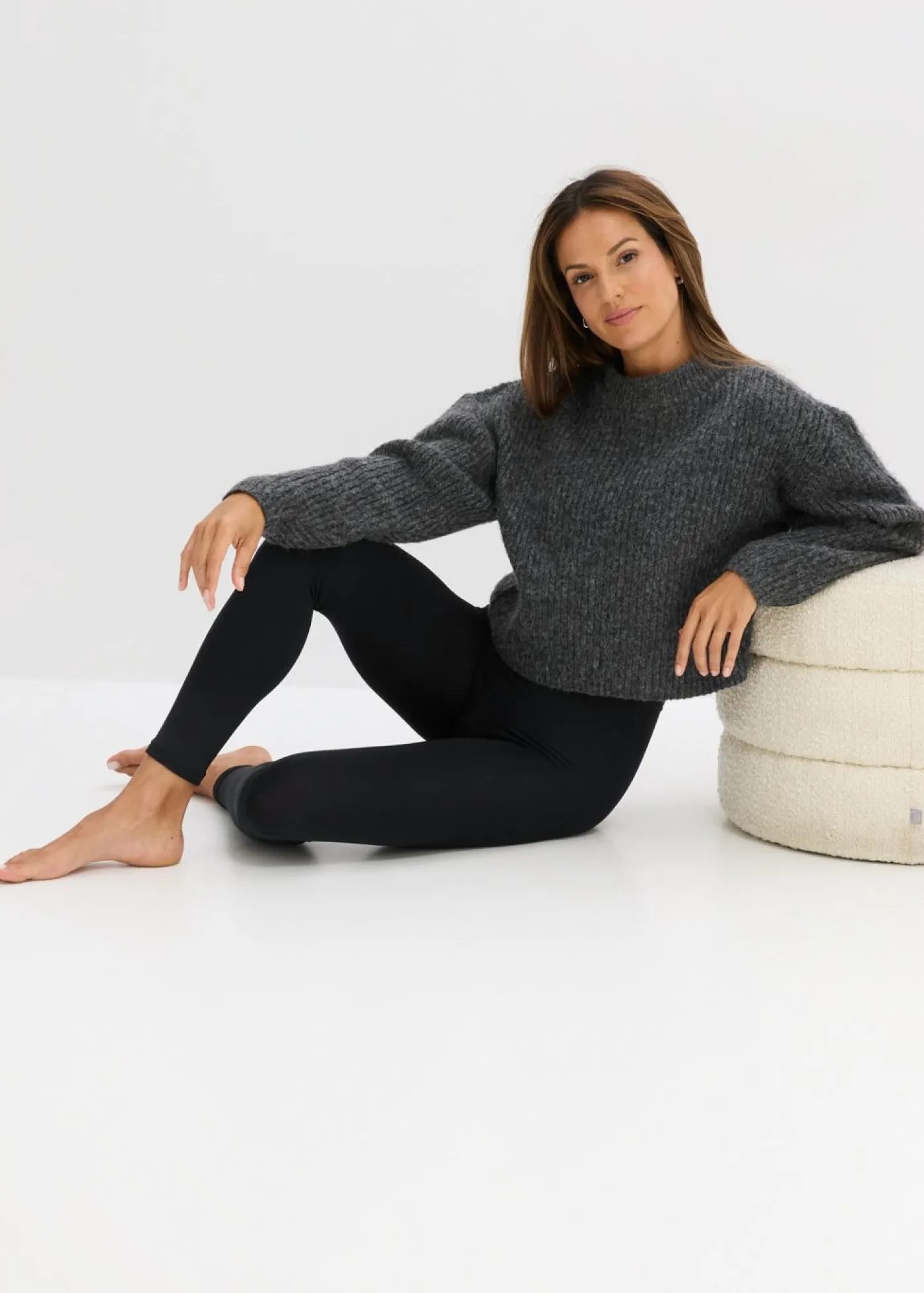 Hot Medias térmicas con polar suave, 140 den Mujer Ropa Interior Térmica|Pantalones