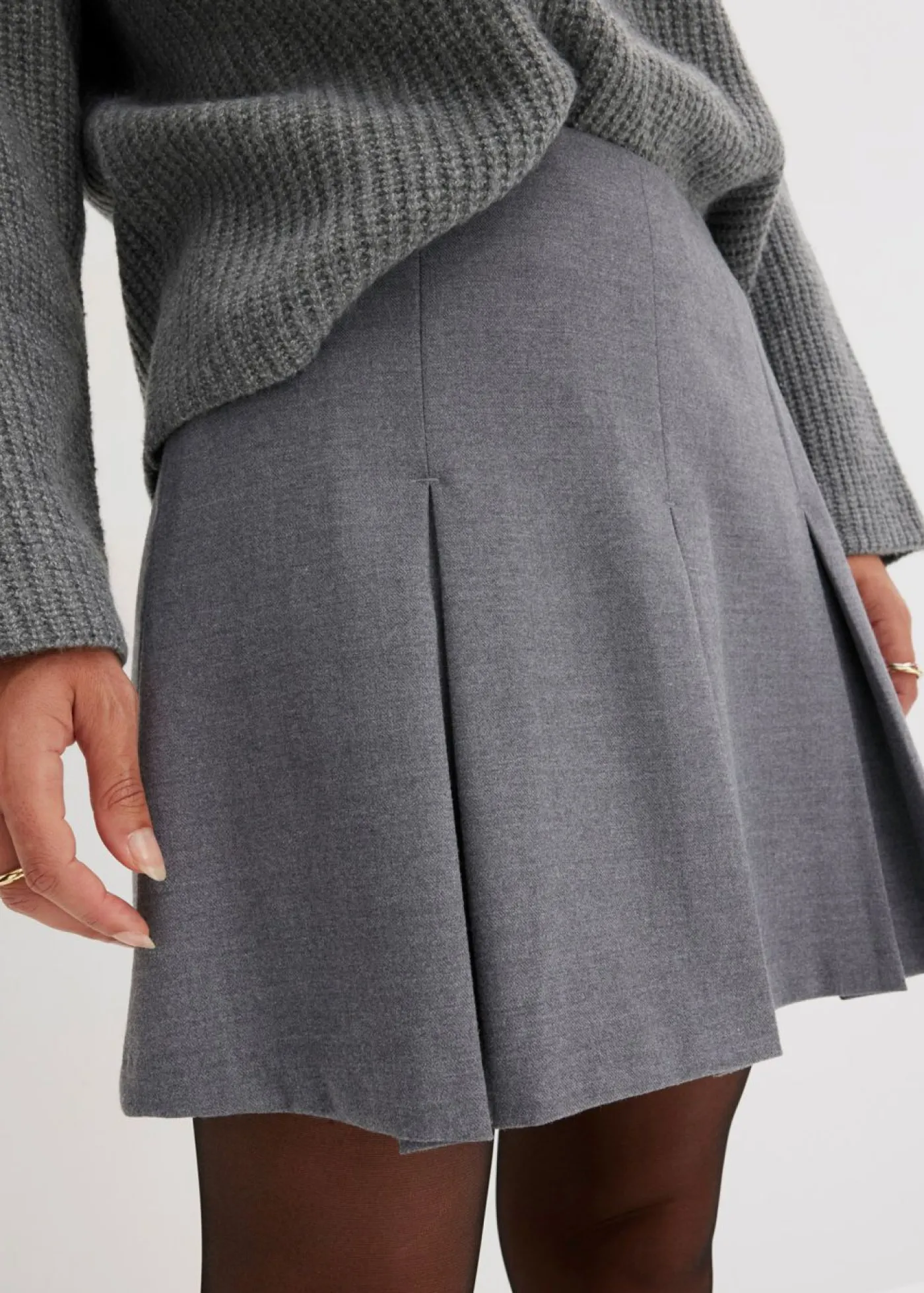 New Minifalda de mezcla de viscosa Mujer Faldas