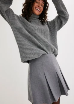 New Minifalda de mezcla de viscosa Mujer Faldas