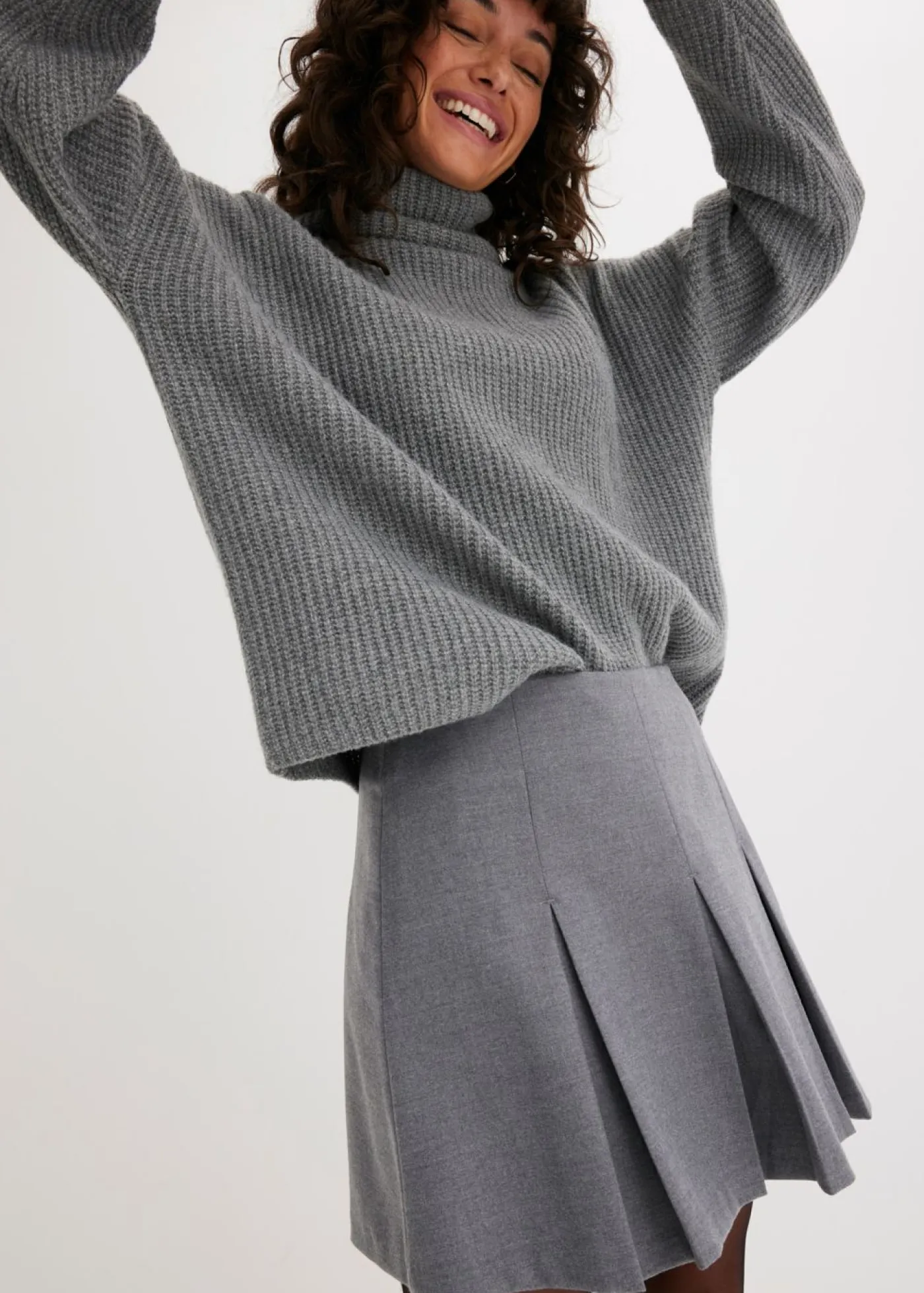 New Minifalda de mezcla de viscosa Mujer Faldas
