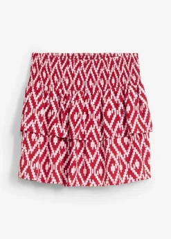 Hot Minifalda de viscosa fluida Mujer Faldas