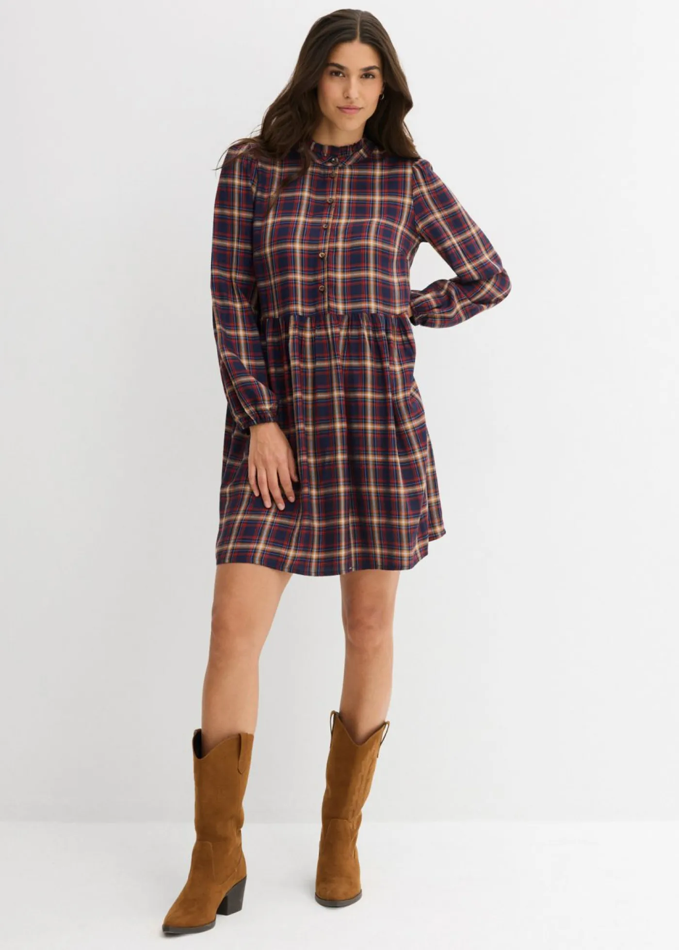 Clearance Minivestido de viscosa suave Mujer Vestidos