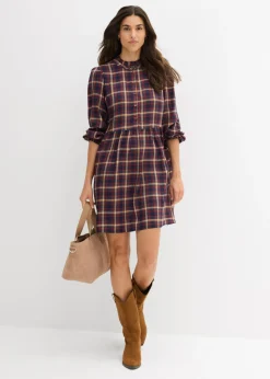 Clearance Minivestido de viscosa suave Mujer Vestidos