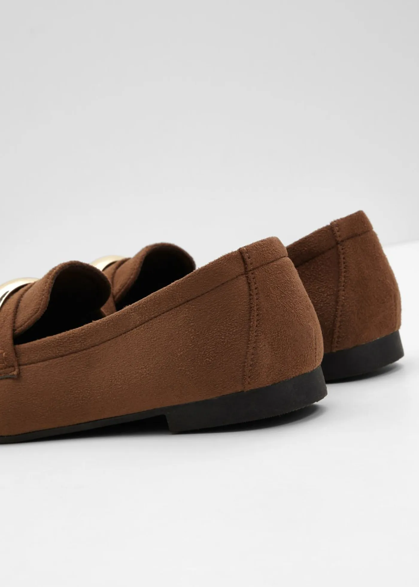 Outlet Mocasines con detalles metalizados Mujer Mocasines|Zapatos Primavera-Verano