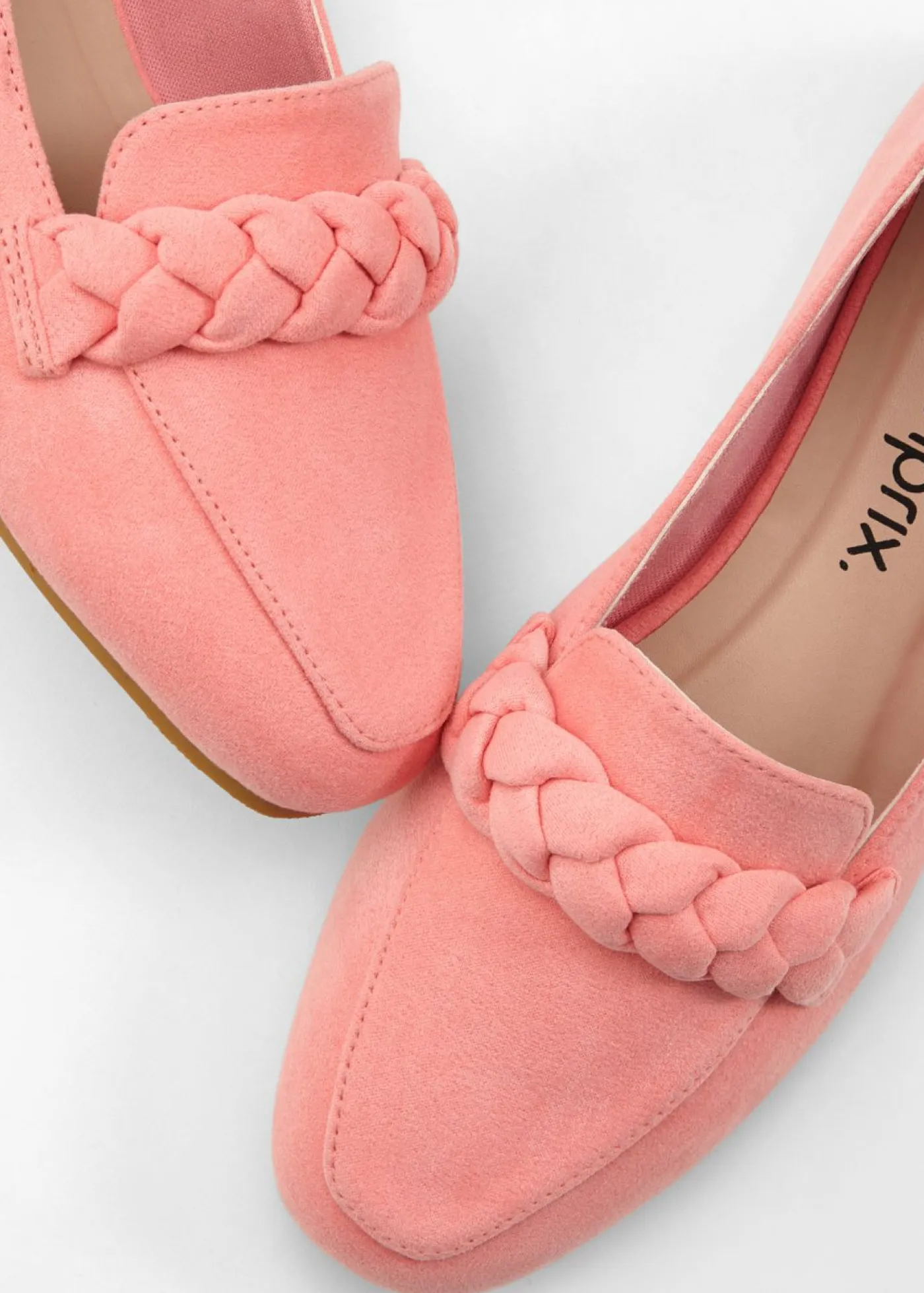 Outlet Mocasines con detalles trenzados Mujer Tendencias·Zapatos Veganos|Mocasines