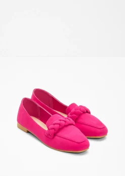 Hot Mocasines con detalles trenzados Mujer Tendencias·Zapatos Veganos|Mocasines