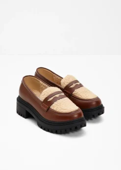 Hot Mocasín Chunky Mujer Tendencias·Zapatos Veganos|Zapatos Primavera-Verano