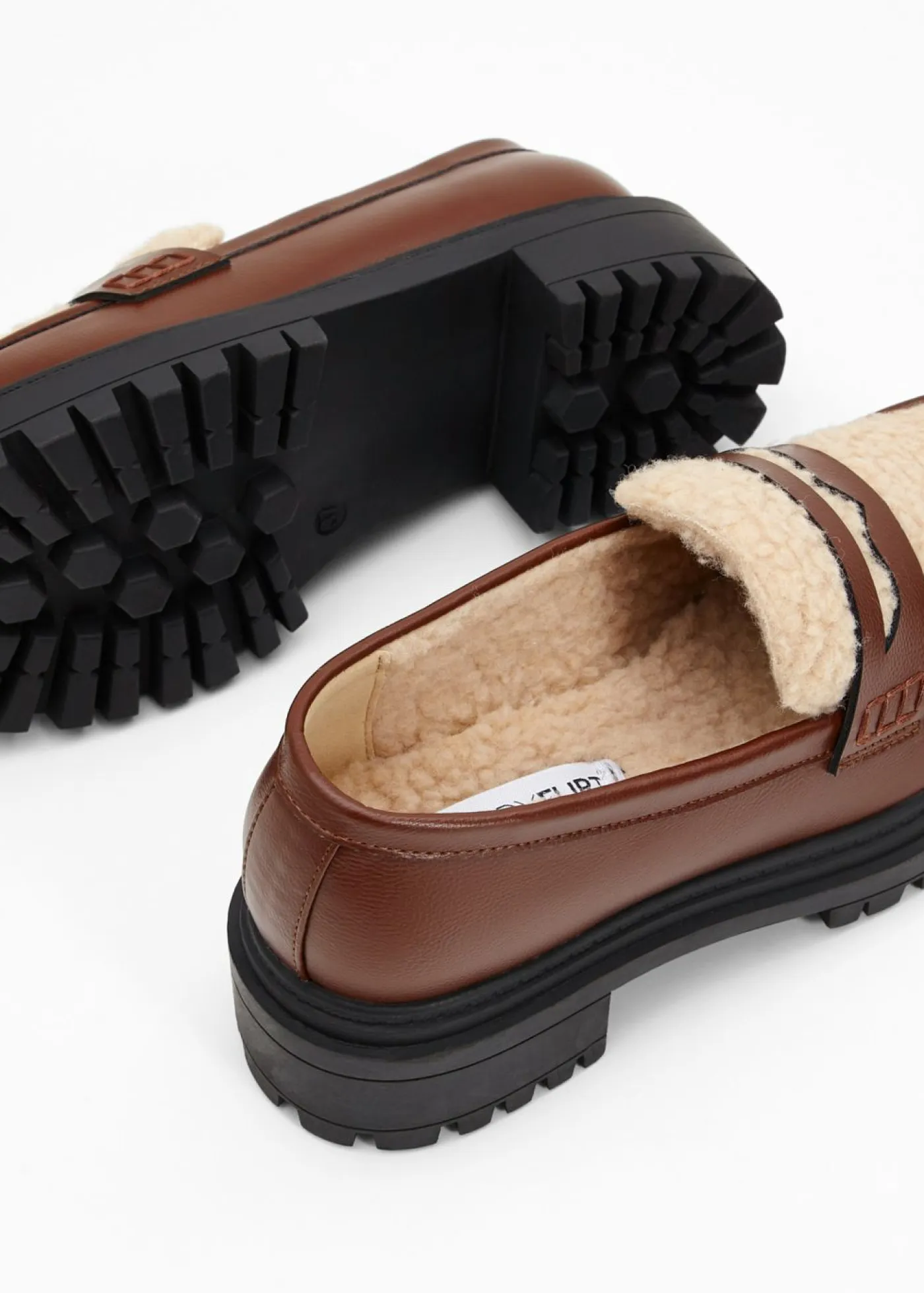 Hot Mocasín Chunky Mujer Tendencias·Zapatos Veganos|Zapatos Primavera-Verano