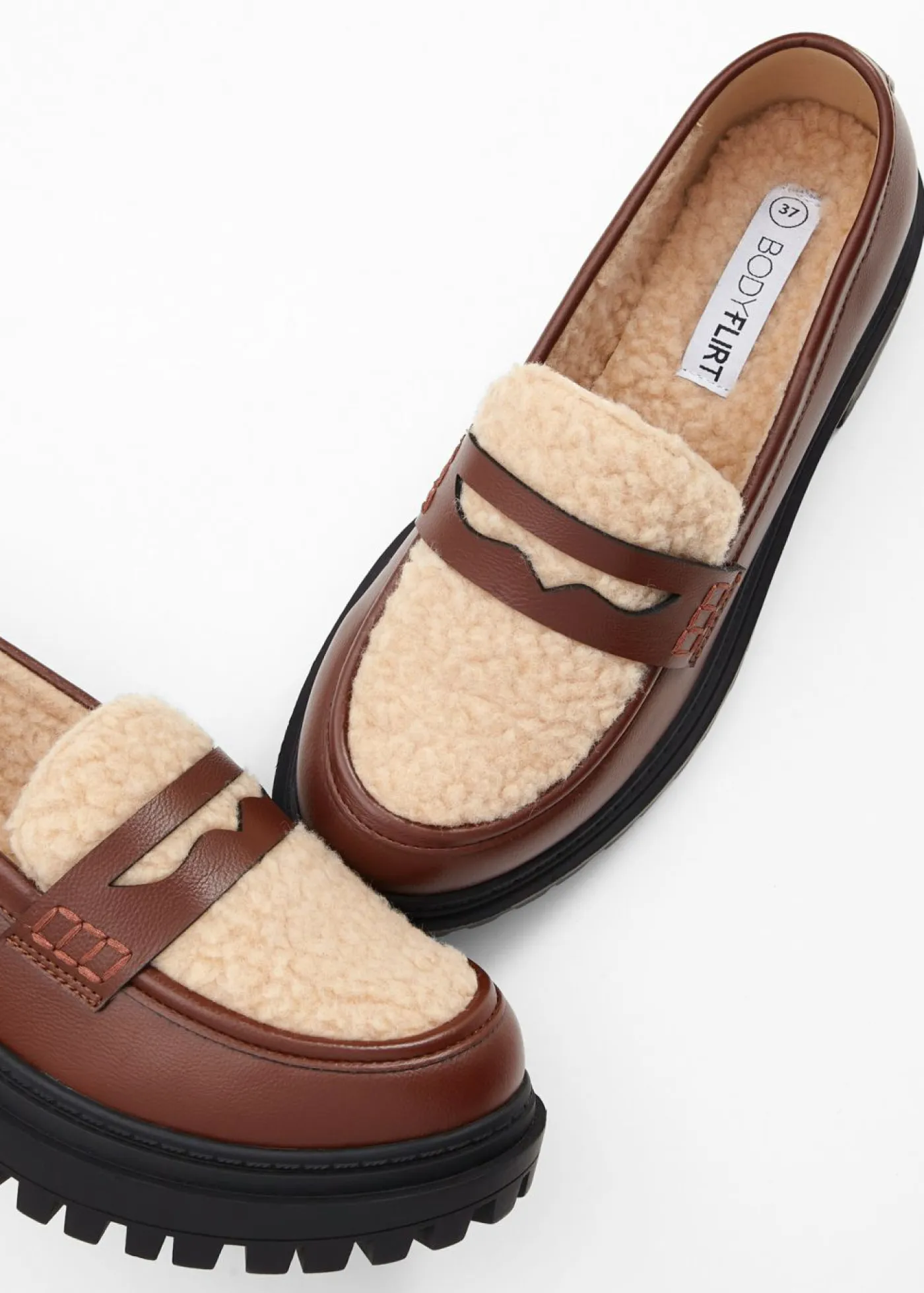 Hot Mocasín Chunky Mujer Tendencias·Zapatos Veganos|Zapatos Primavera-Verano