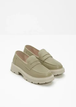 Mocasín chunky con suela ligera Mujer Tendencias·Zapatos Veganos|Mocasines