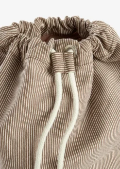 Hot Mochila de lona con rayas Mujer Complementos Temáticos·Accesorios Veganos|Bolsos