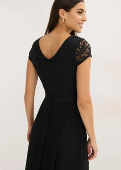 Outlet Mono con encaje e inserto de gasa Mujer Monos|Novedades
