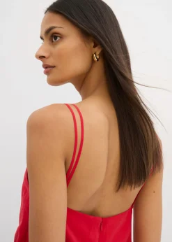 New Mono de mezcla de viscosa con tirantes ajustables Mujer Esenciales|Monos