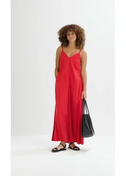 New Mono de mezcla de viscosa con tirantes ajustables Mujer Esenciales|Monos