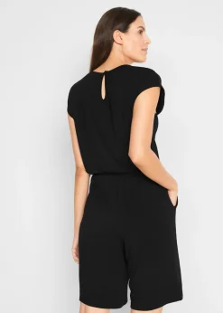 Online Mono de mezcla de viscosa suave Mujer Monos