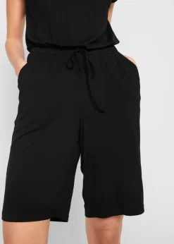 Online Mono de mezcla de viscosa suave Mujer Monos