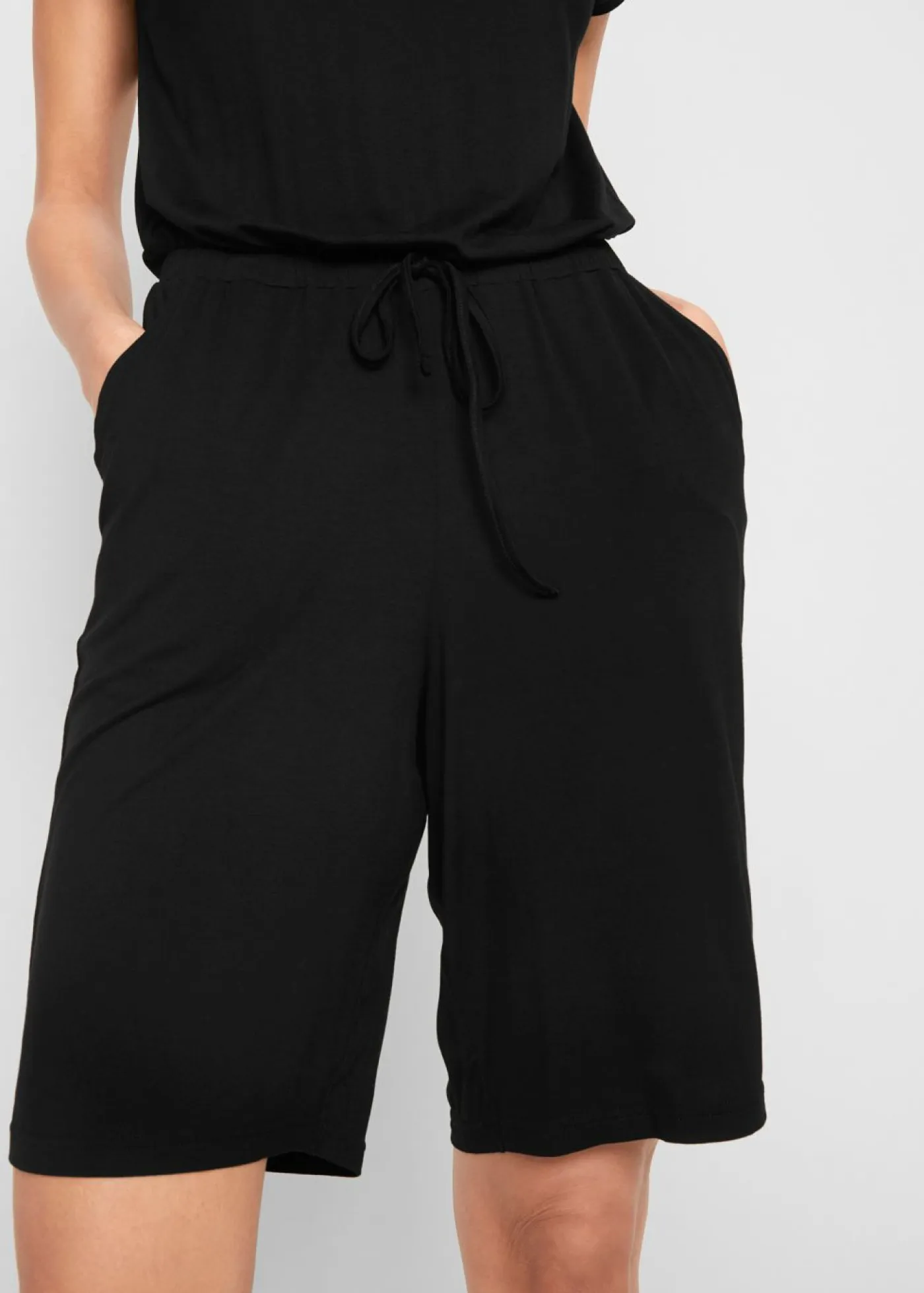 Online Mono de mezcla de viscosa suave Mujer Monos