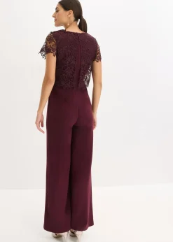 Clearance Mono de neopreno suave con encaje Mujer Monos|Tallas Pequeñas