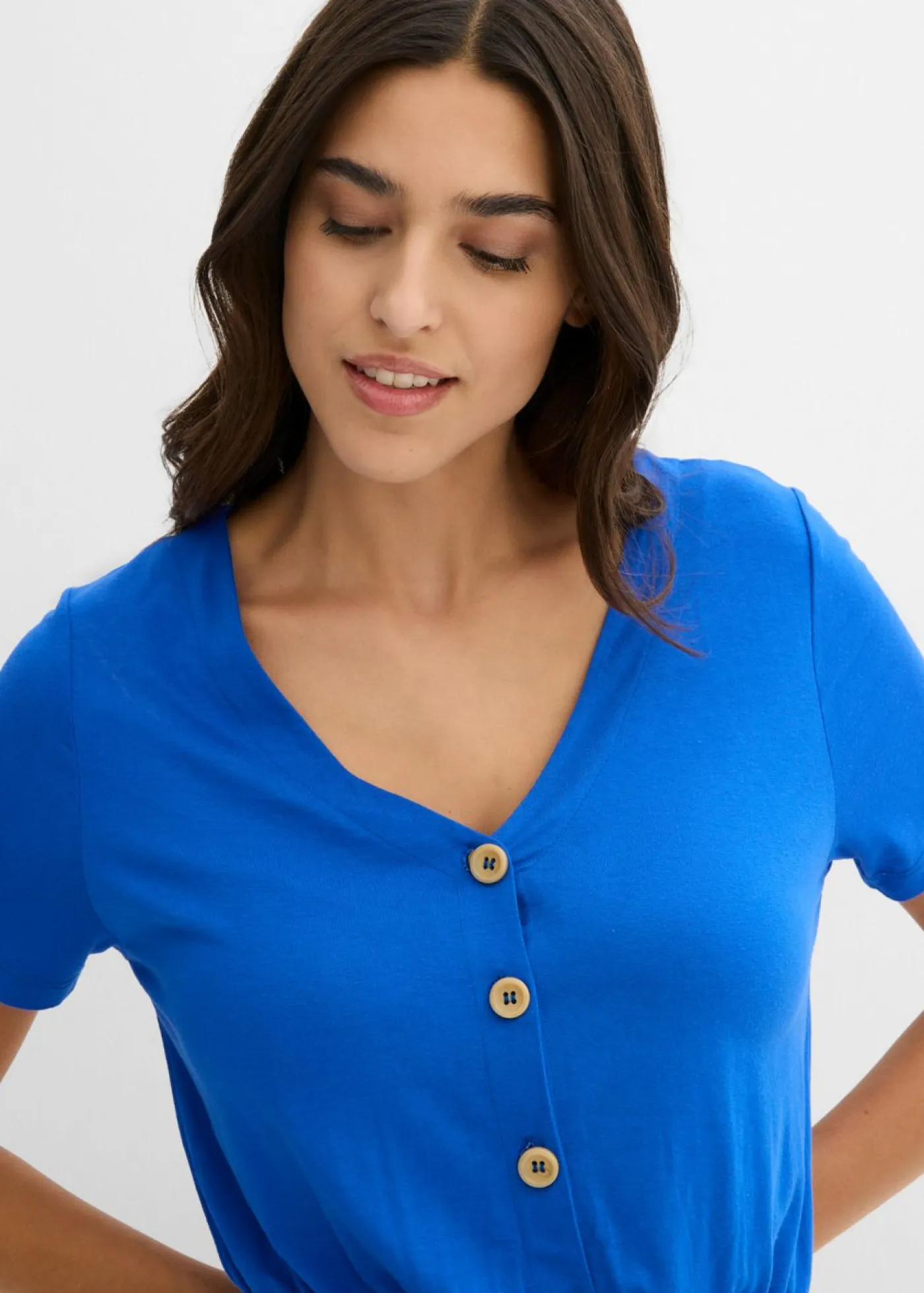 Online Mono de punto de mezcla de viscosa Mujer Monos