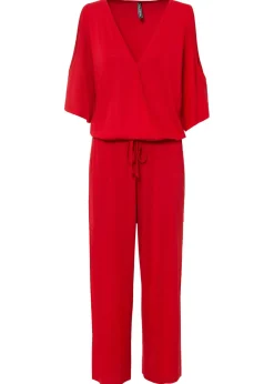 Outlet Mono de punto de viscosa fluida Mujer Monos